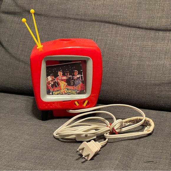 Toys | Vintage 199s Power Rangers Projection Tv Nightlight Plastic ...